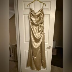 Birdy Grey- Lydia Shiny Satin Dress